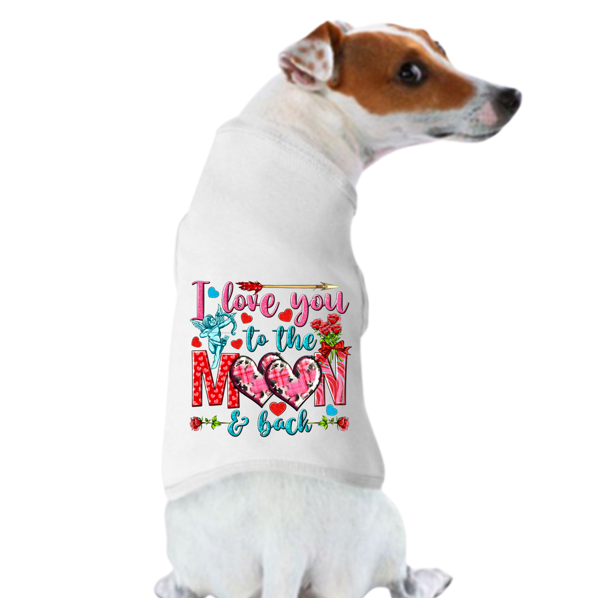 Valentine's Day Funny Shirt: I Love You To The Moon