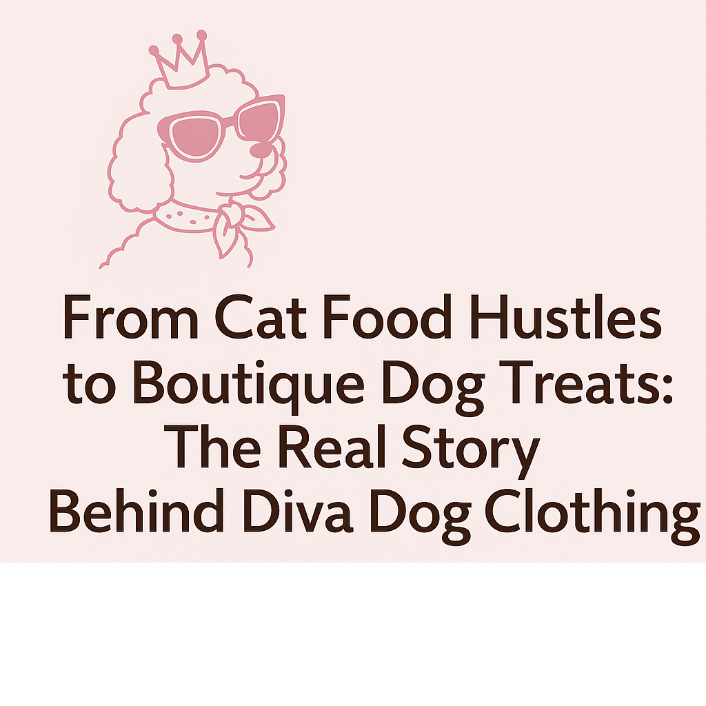 From Cat Food Hustles to Boutique Dog Treats: The Real Story Behind Diva Dog Clothing